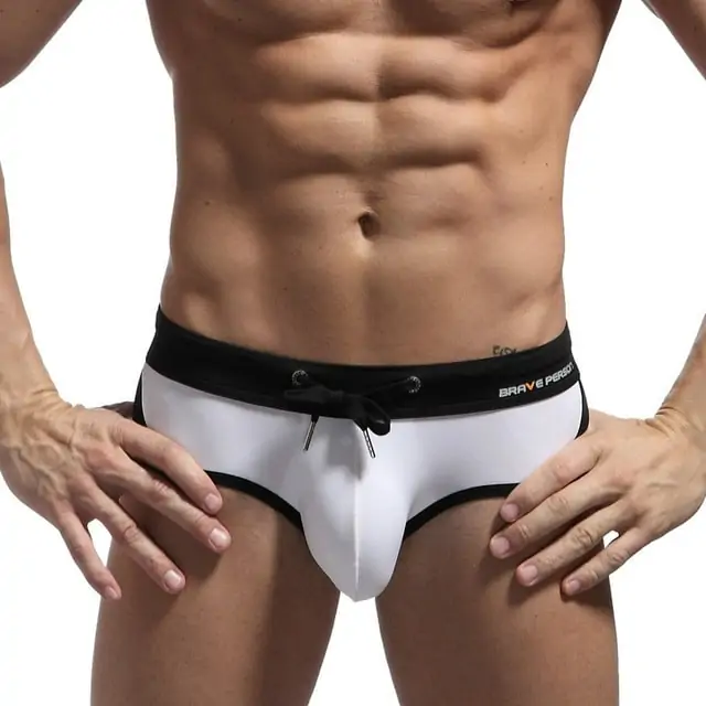 Brave Person Mens Faux Leather G-String Underwear – Bodywear for Men