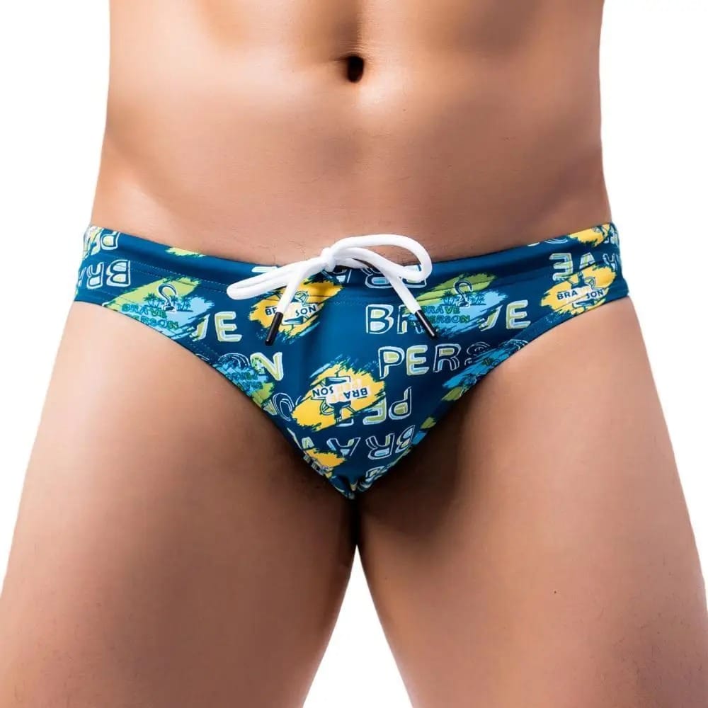 Perfect UNDIES Brave Person Men's Bikini Briefs Underwear Sexy